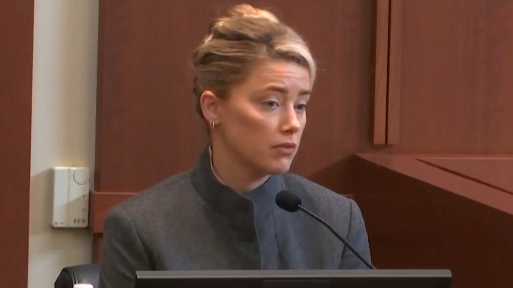 Amber Heard cross-examined during defamation case
