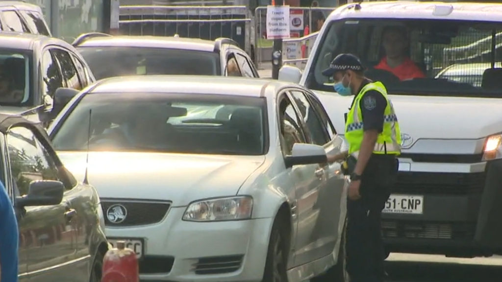 South Australia police crackdown on drivers using their mobile phones