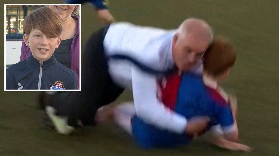 Boy tackled by PM speaks