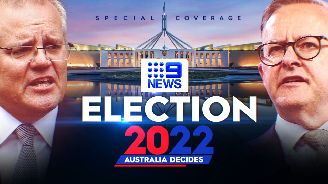 Election 2022 coverage on Nine
