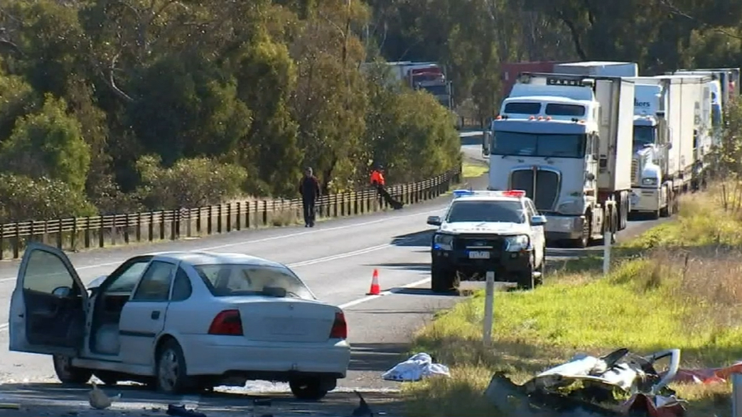 Driver killed in Victorian highway head-on