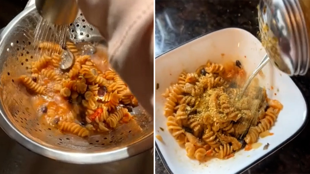 Mum divides internet with waste-reducing tip to wash son's leftovers and eat them  
