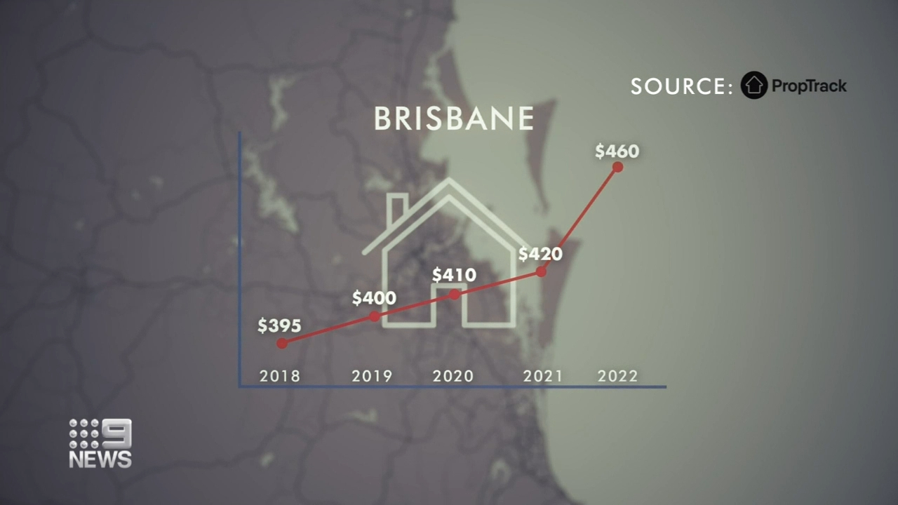 South-east Queensland rentals reach historic highs