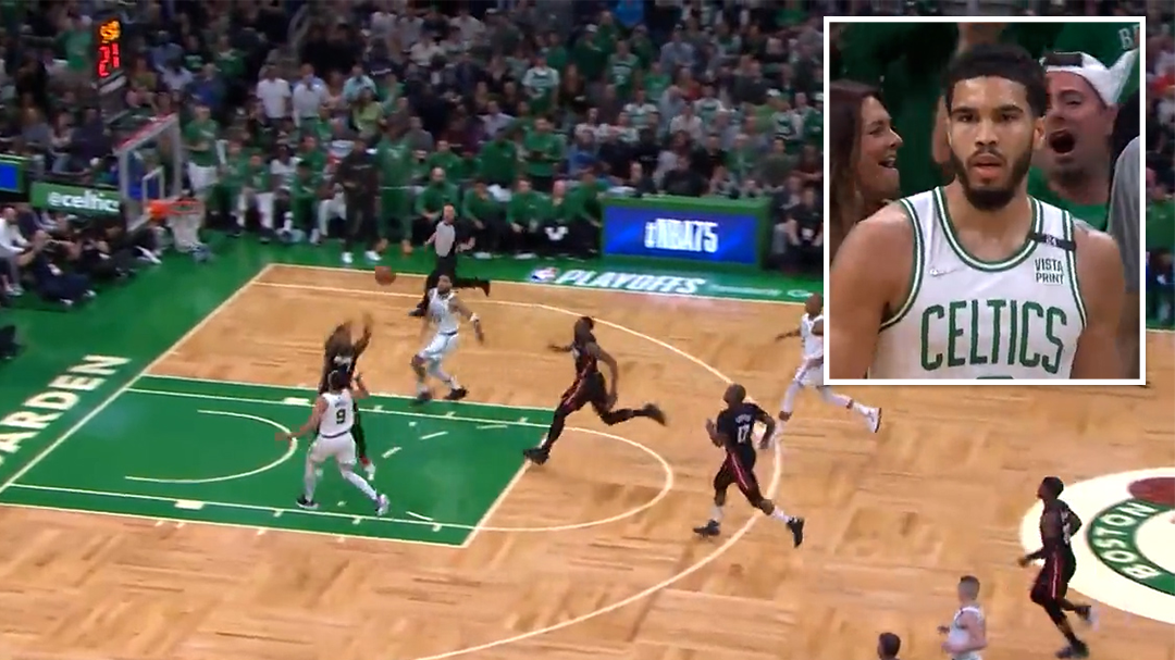 Jayson Tatum on fire as the Celtics take game four