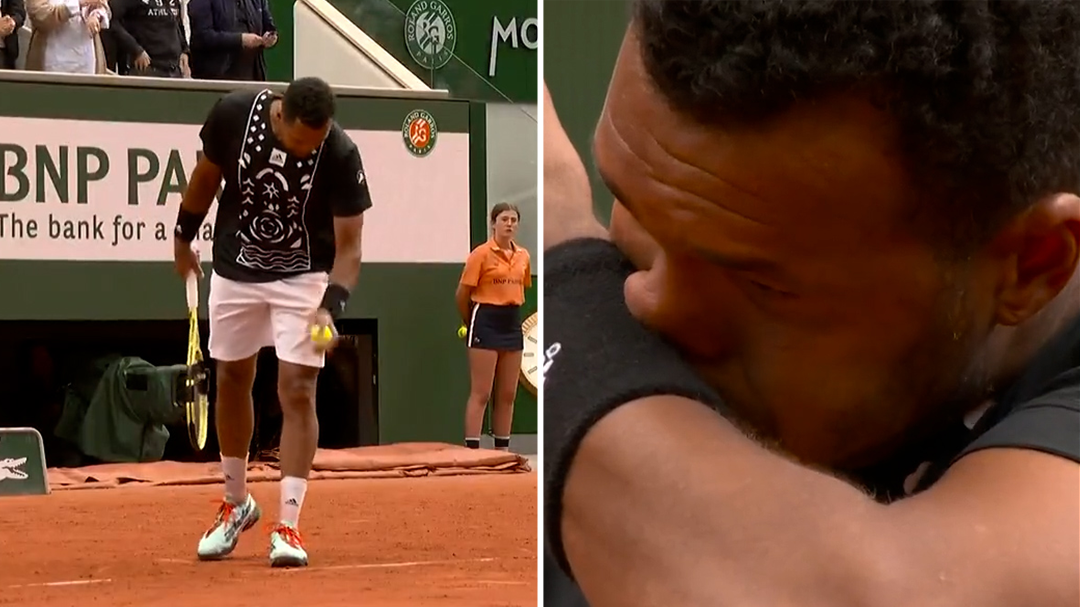 Sobbing Tsonga ends career in teary 'madness'