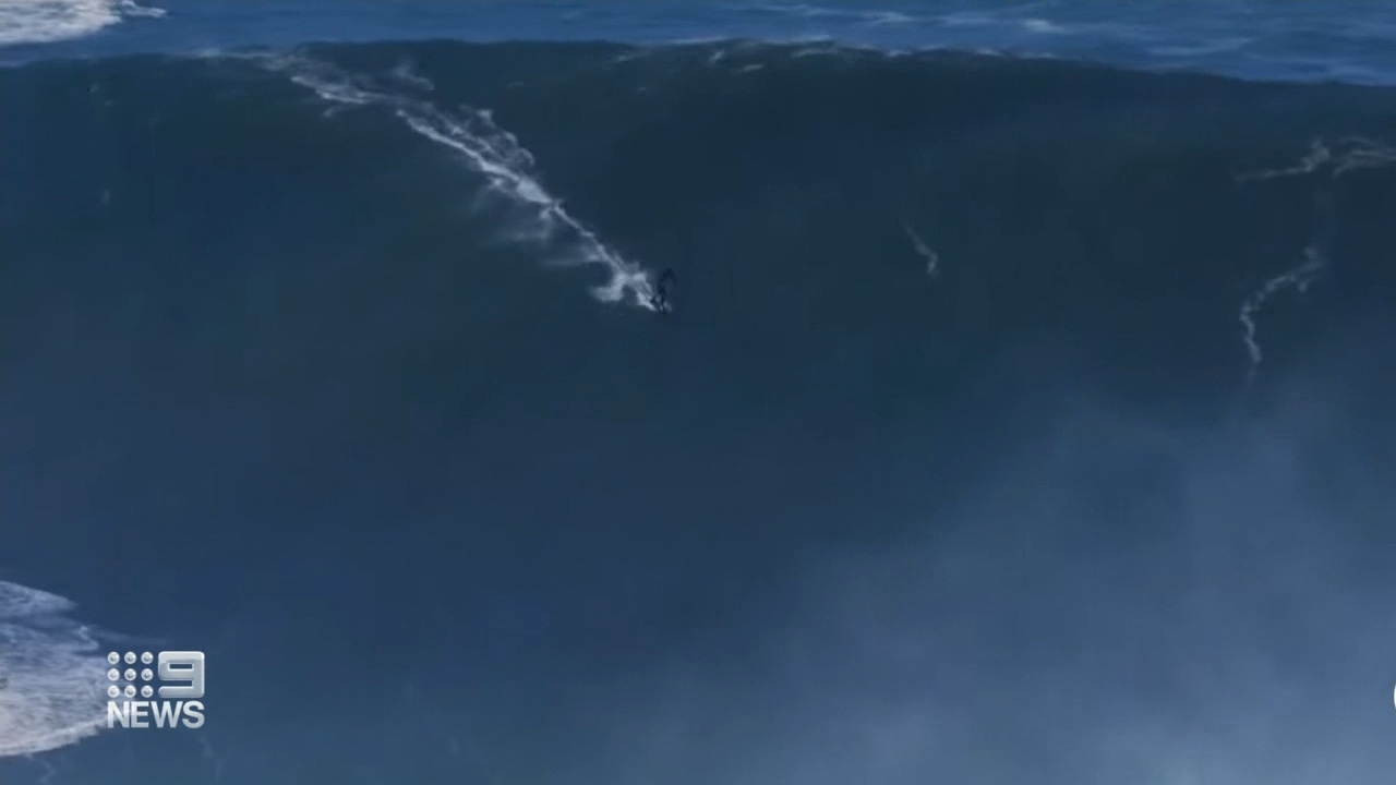 Record broken for biggest wave ever surfed