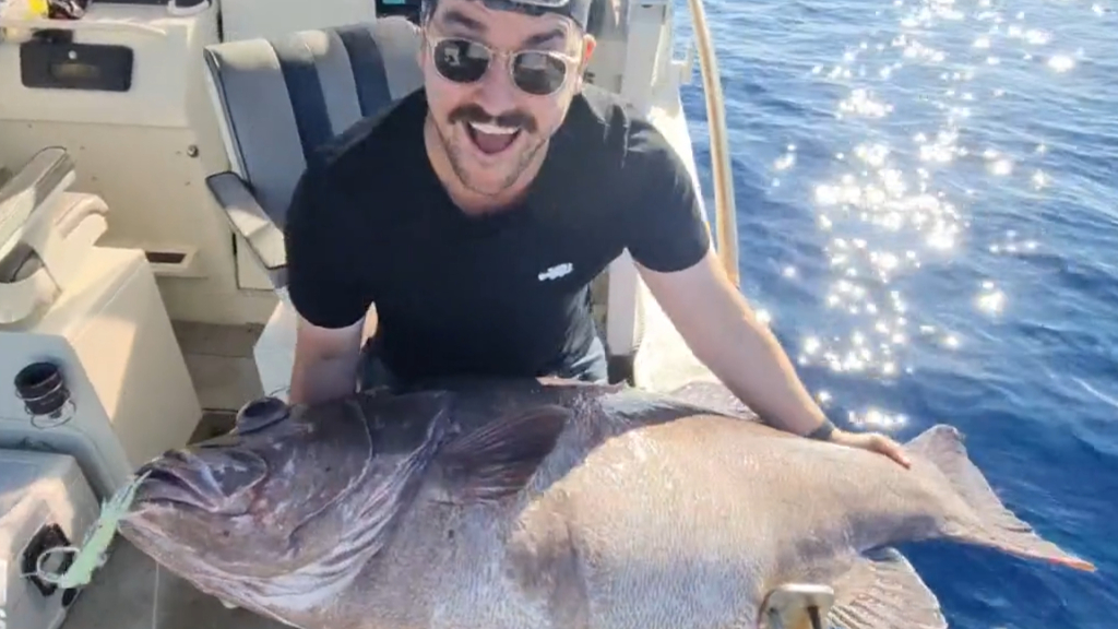 Perth man catches 50kg fish