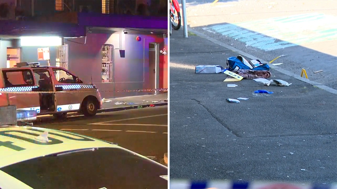 Three stabbed in inner-city Sydney brawl
