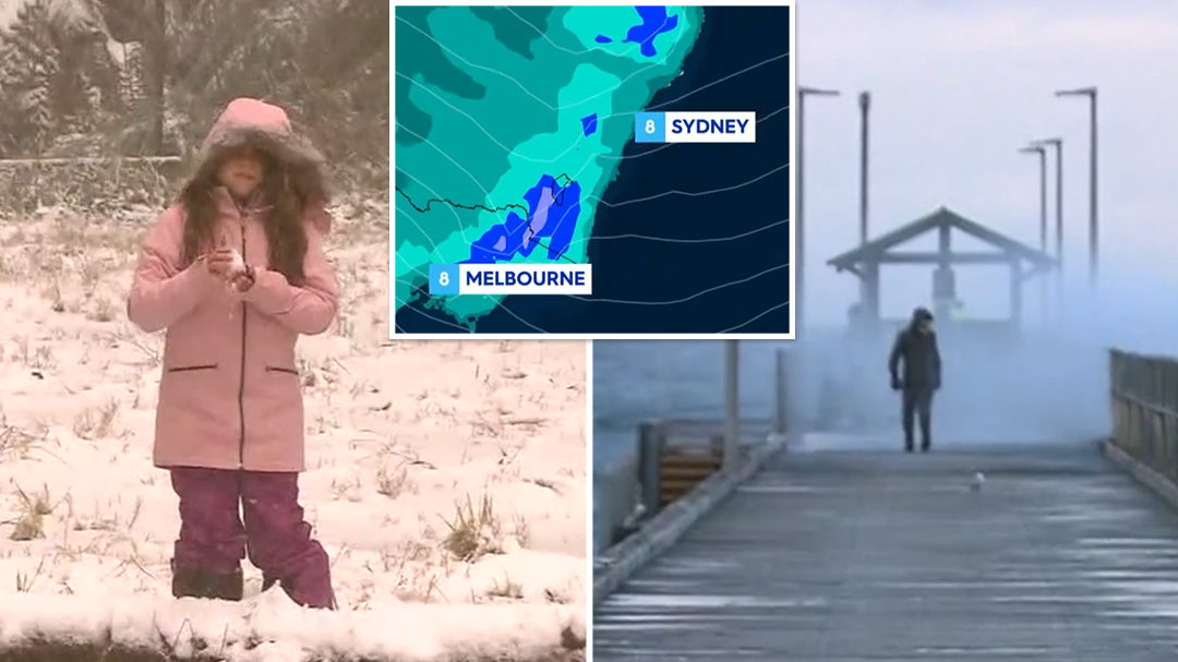 Another cold front swept Australia’s south east