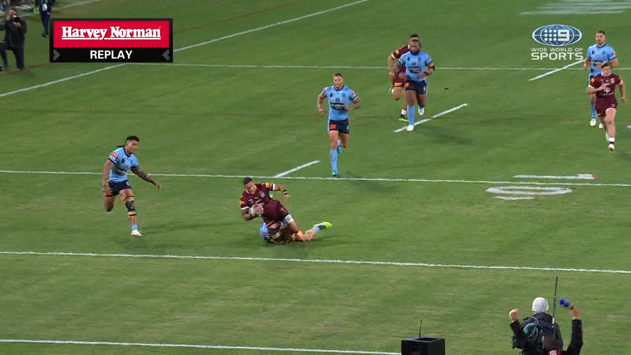 Cobbo's sensational try assist on debut