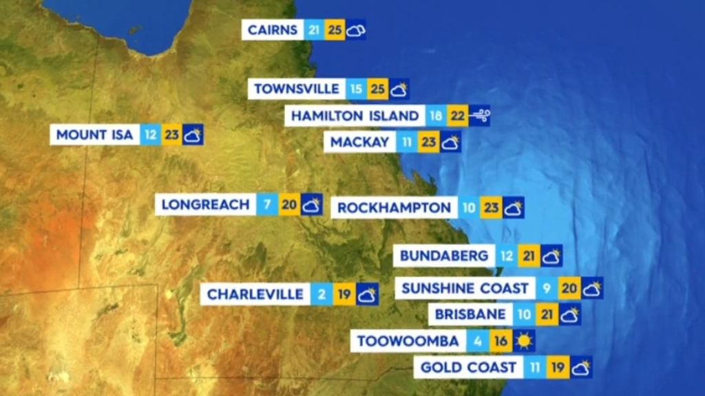 National weather forecast for Tuesday June 28