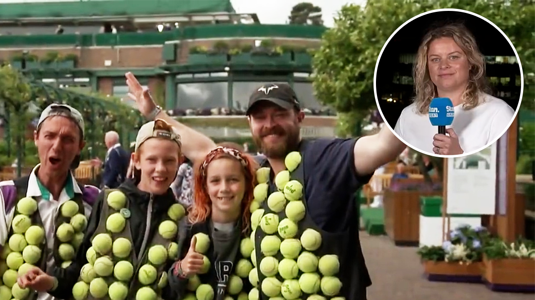 Clijsters runs eye over Wimbledon