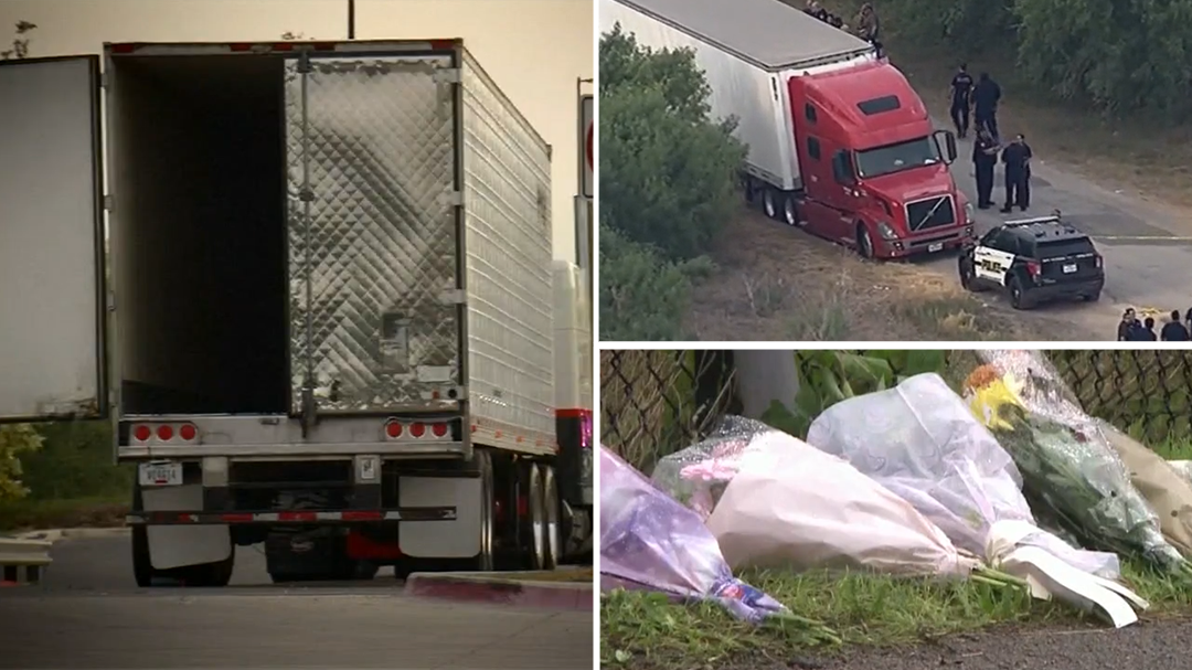 Almost 50 migrants found dead in truck in Texas