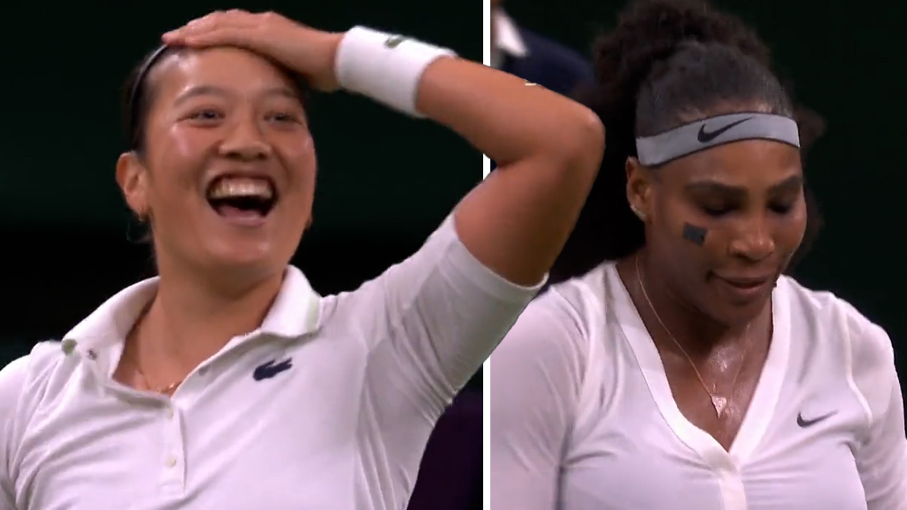 Serena Williams beaten in first round at Wimbledon