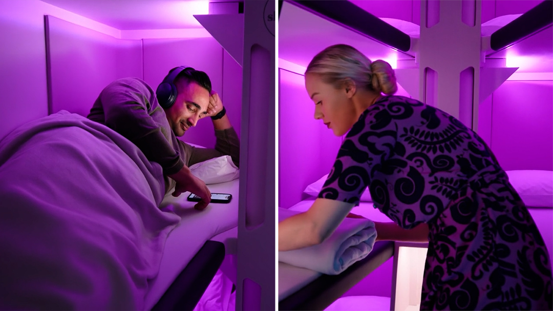 Air New Zealand unveils new luxe sleep pods for economy travellers