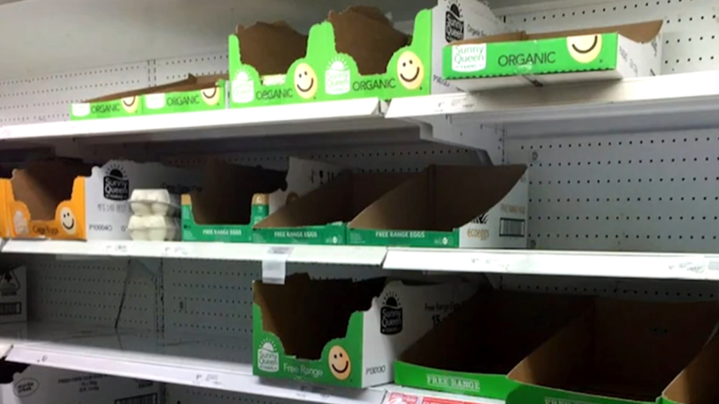 Egg shortage hits supermarkets