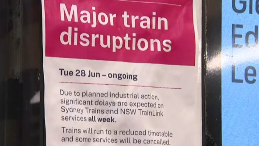 Train strike to continue today