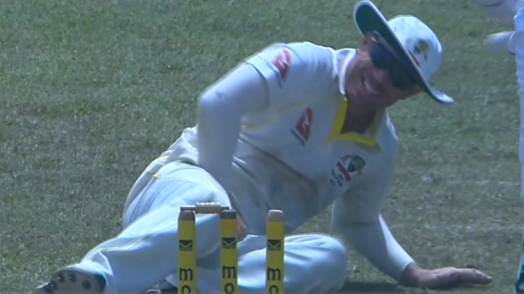 Warner floored as bail hits where it hurts