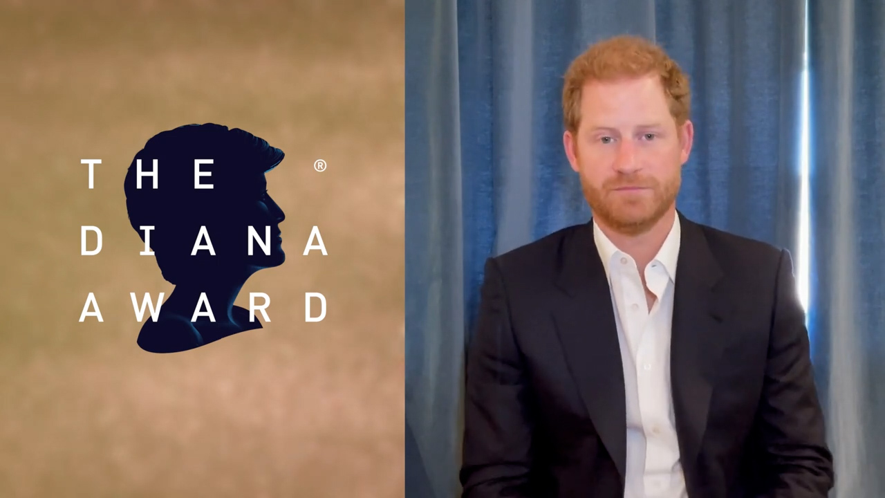 Harry addresses the 2022 Diana Awards ceremony with moving speech