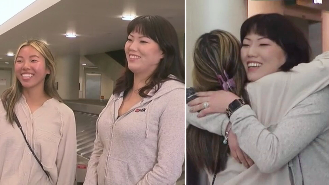 Long-lost sisters meet after DNA test