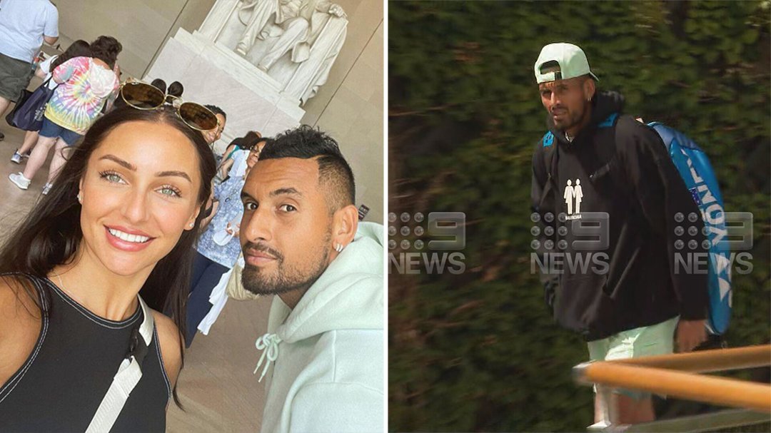 Tennis star Nick Kyrgios charged with assaulting his former girlfriend