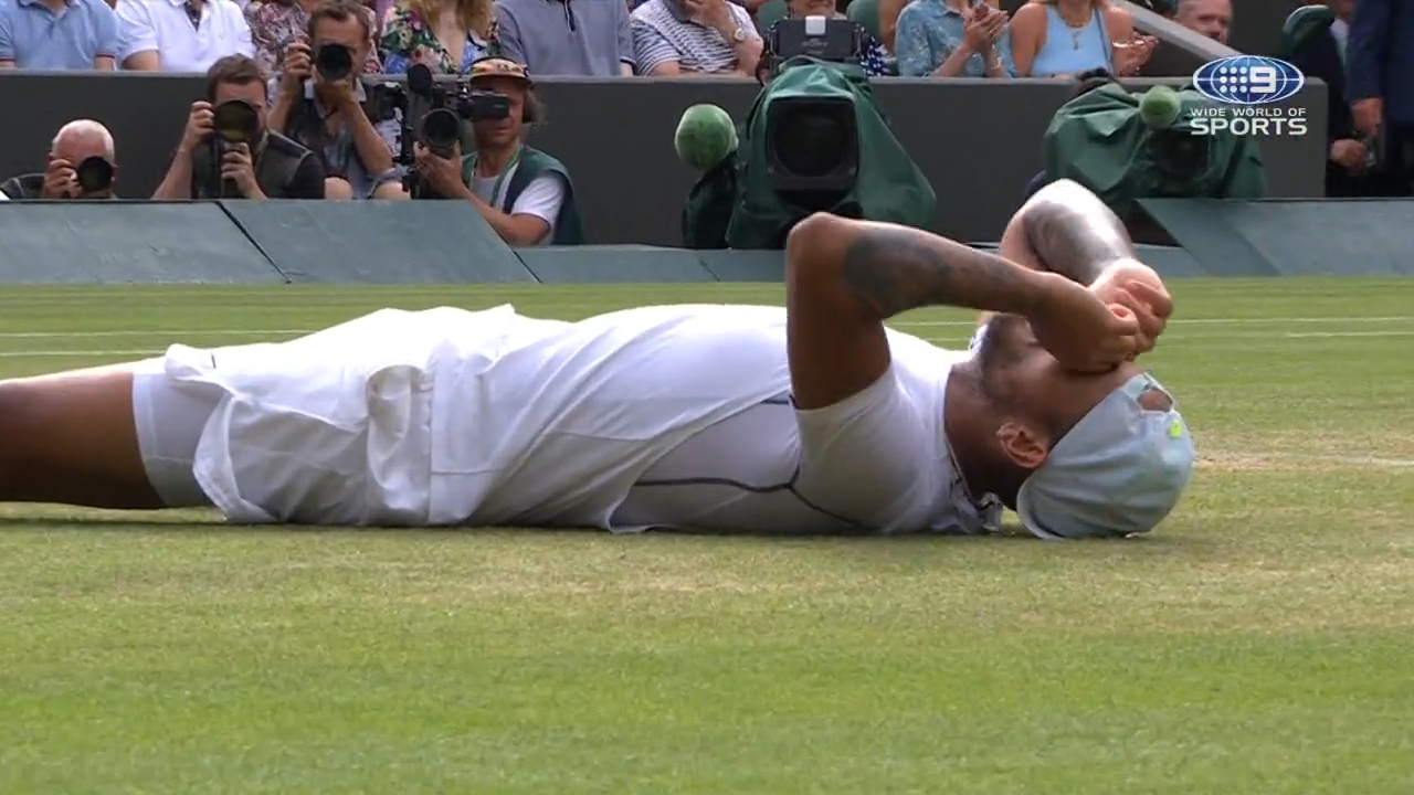 Kyrgios through to Wimbledon semis