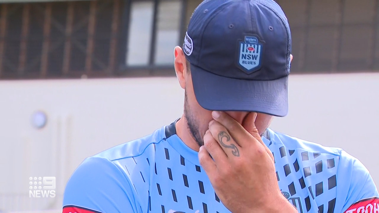 Blues star in tears after training injury