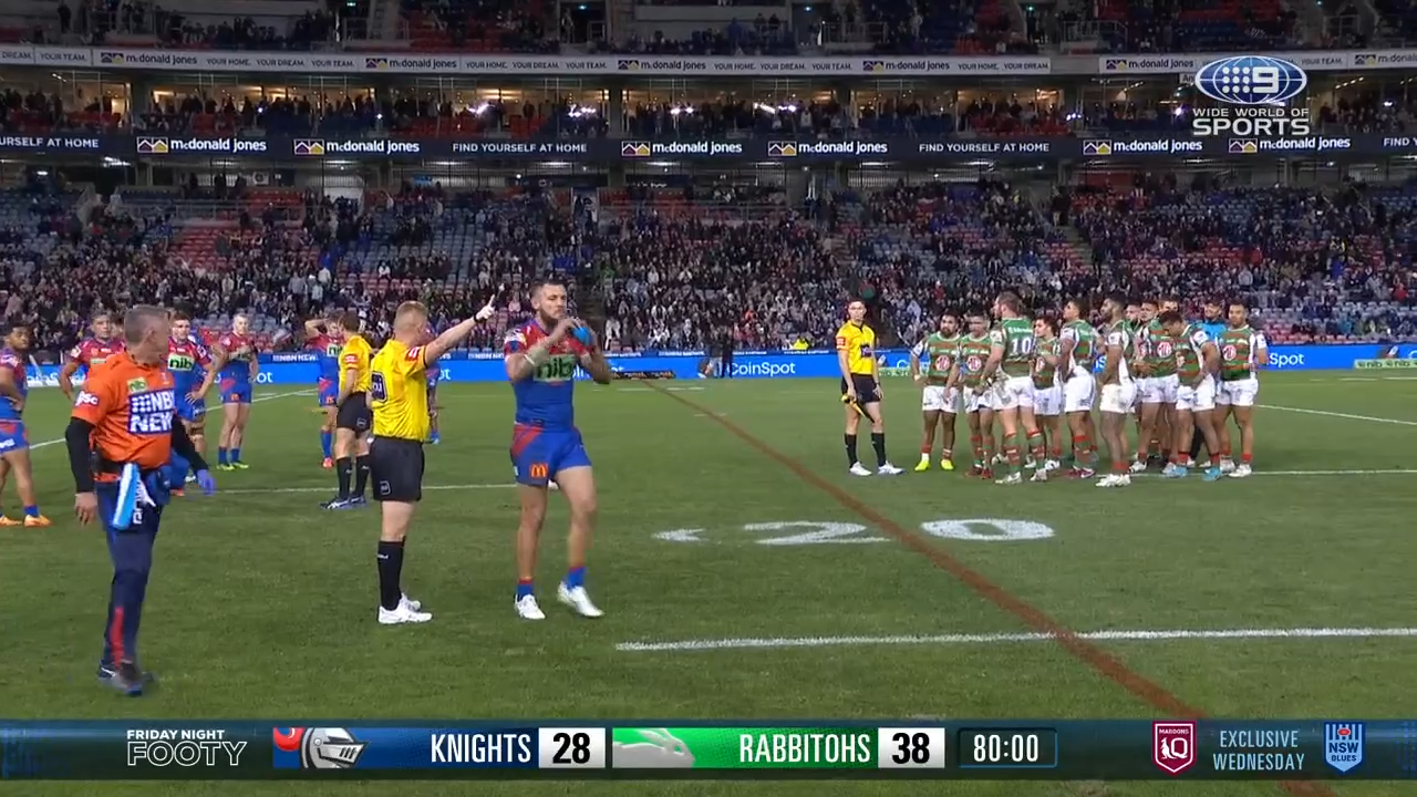 Klemmer sent off after last minute kerfuffle