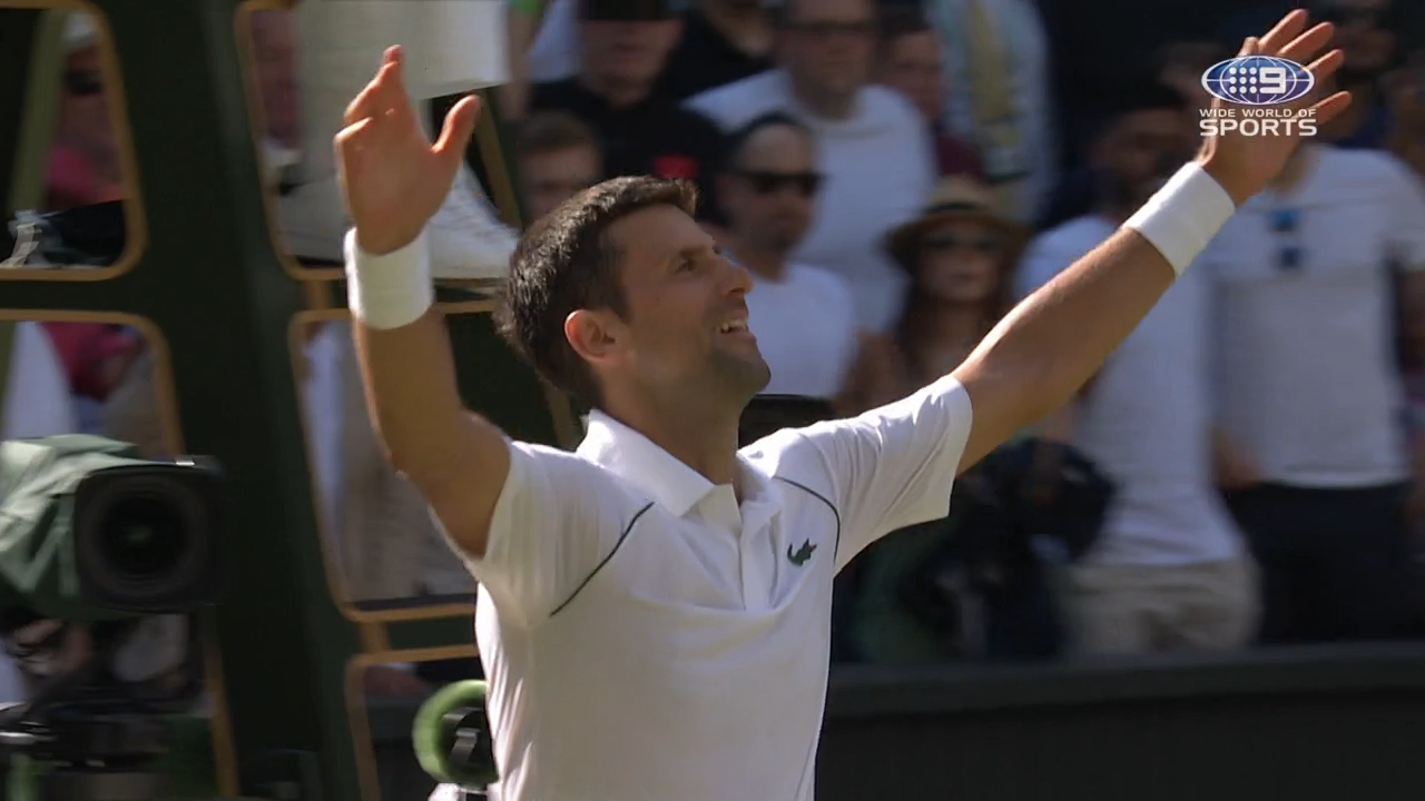 Djokovic becomes a seven-time Wimbledon champion