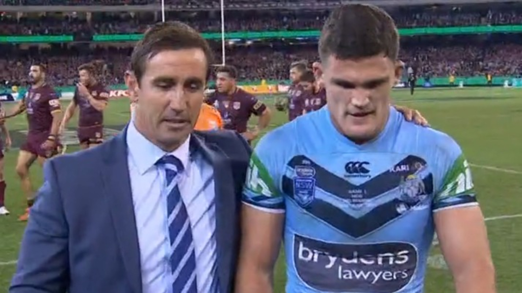 Cleary walking in NSW Immortal's shoes