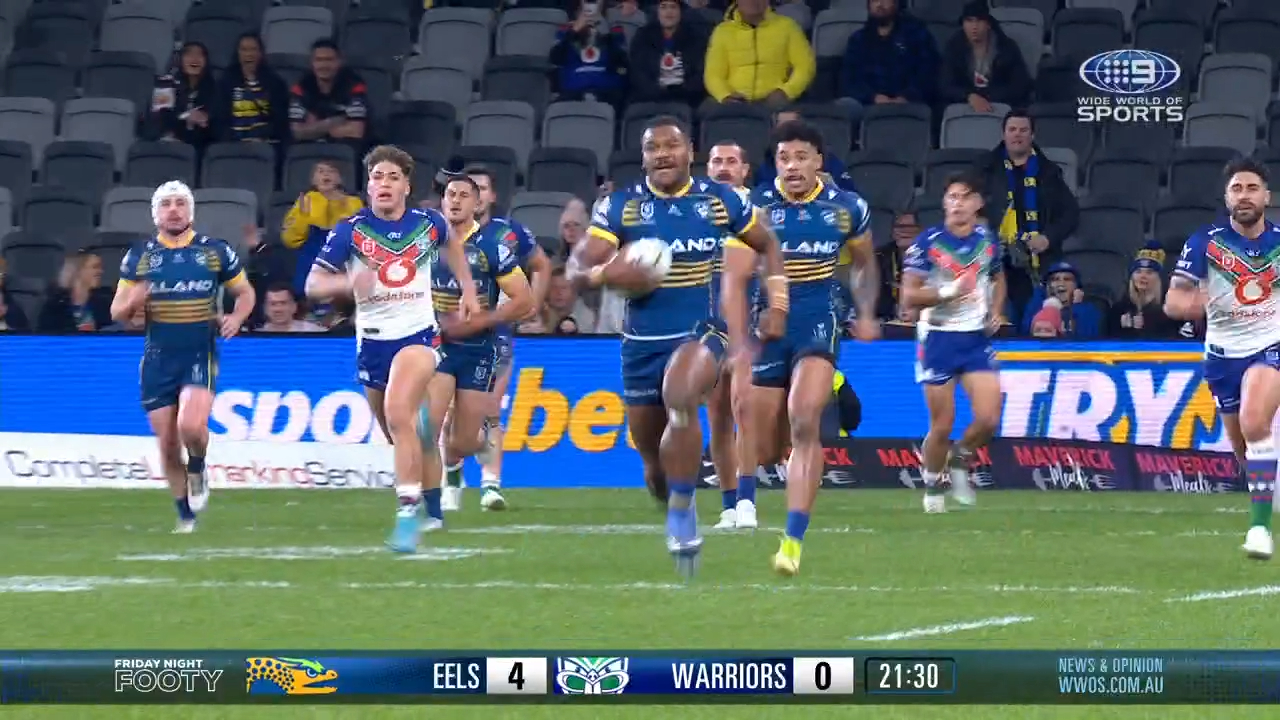 Rampaging Sivo sets up Eels