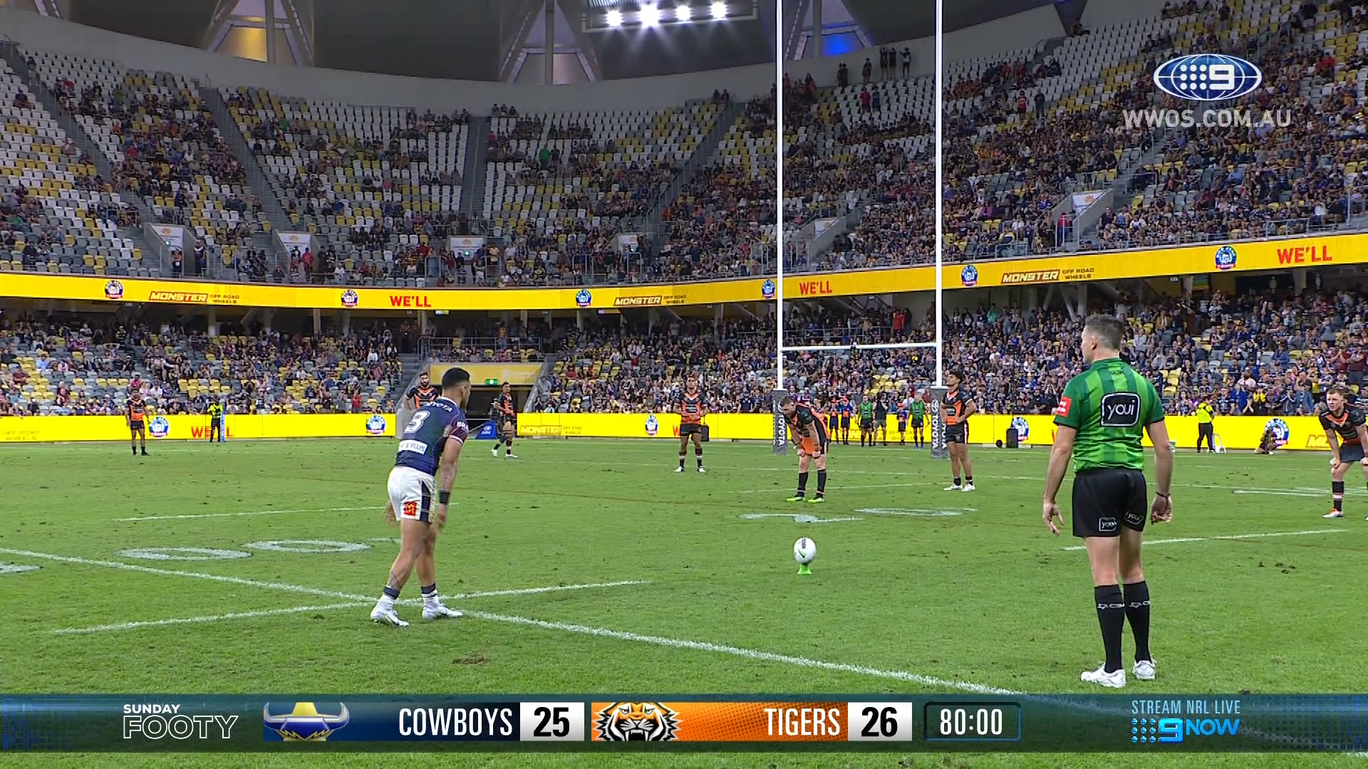 NRL Highlights: Cowboys v Tigers - Round 19