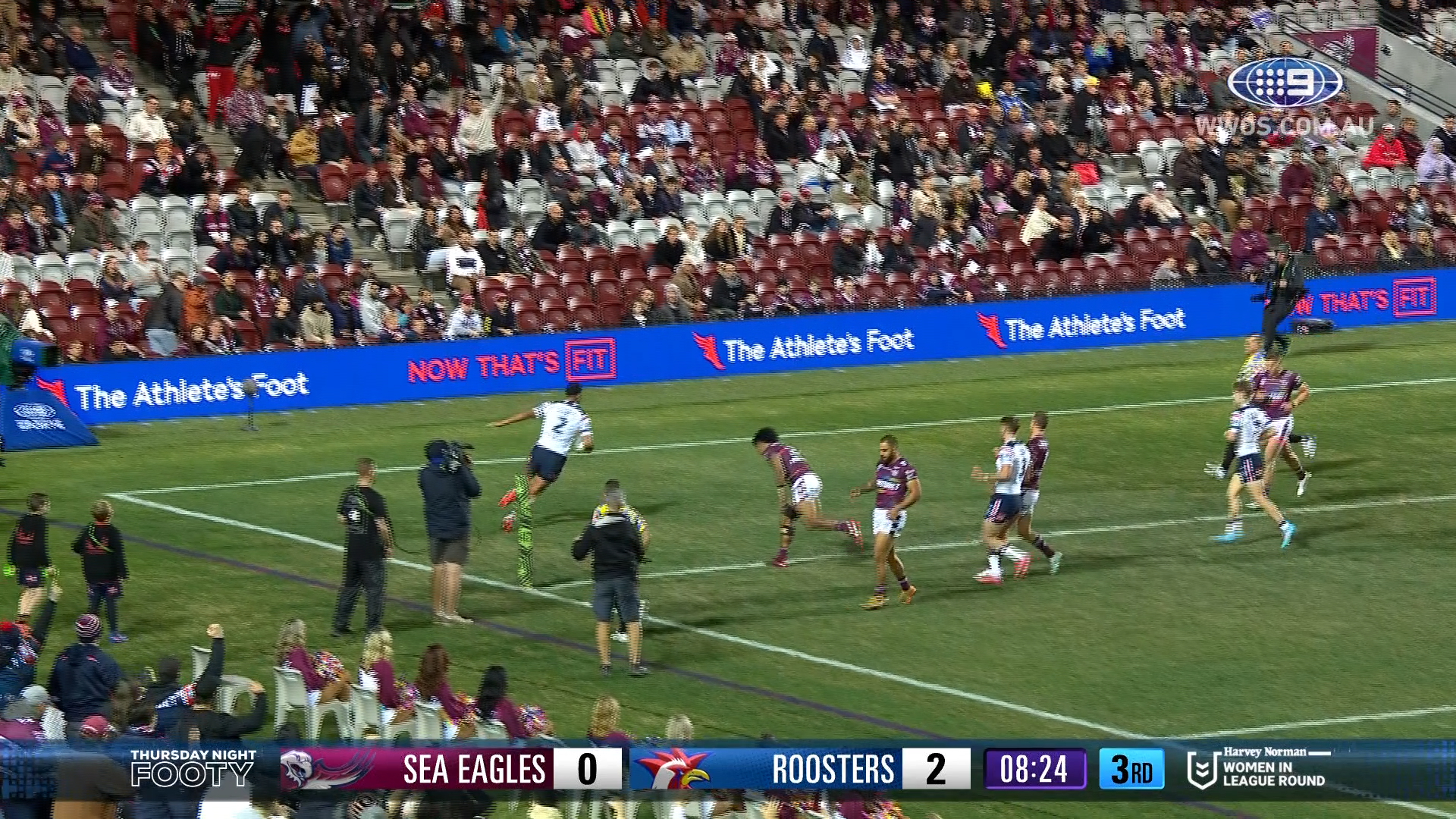 NRL Highlights: Sea Eagles v Roosters - Round 20