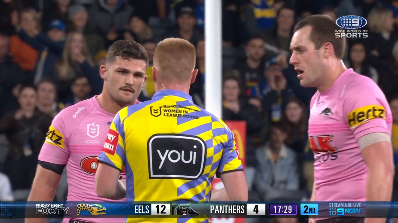 Cleary sent off over dump tackle
