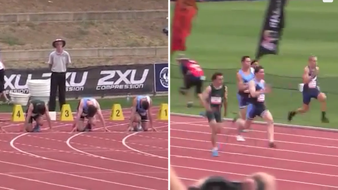 Aussie schoolboy sprint sensation's scorching run