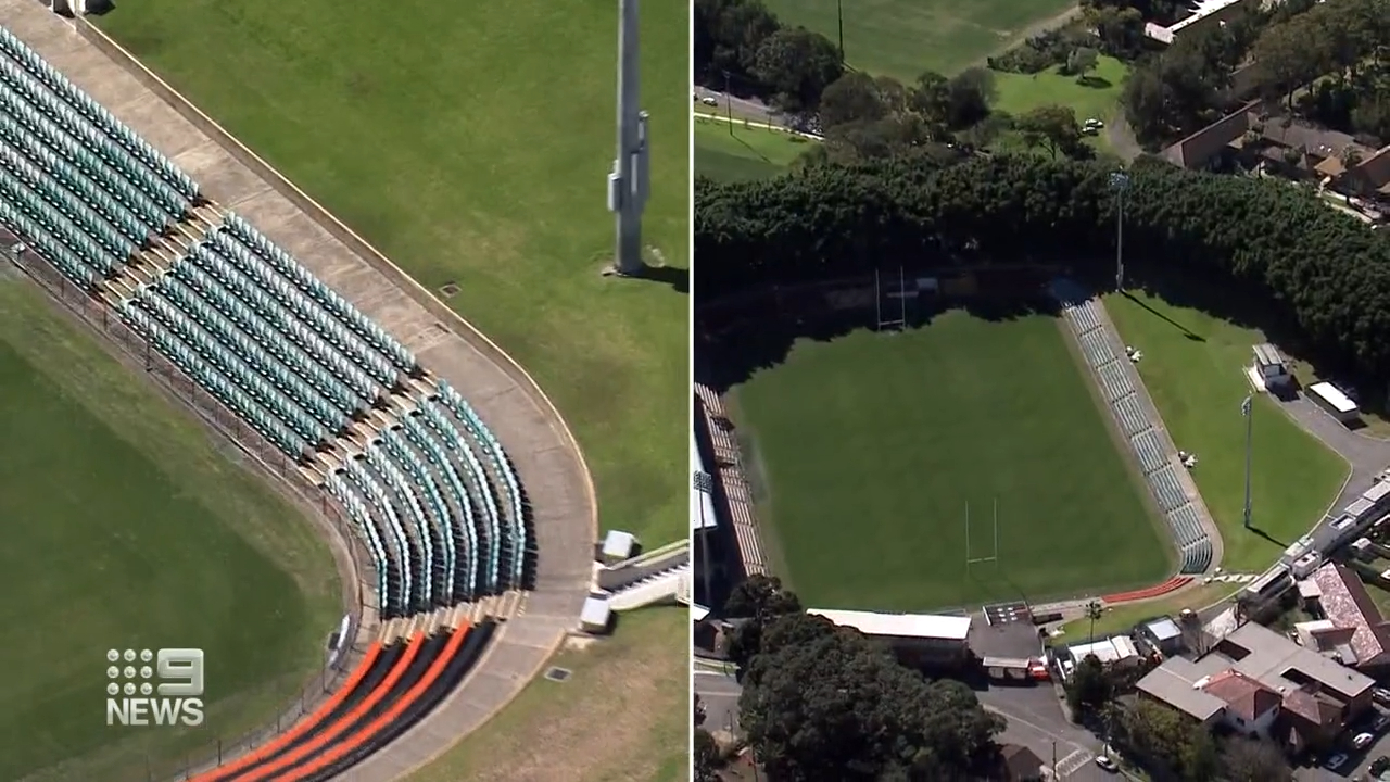 Anger after stadium collapses at Sydney oval