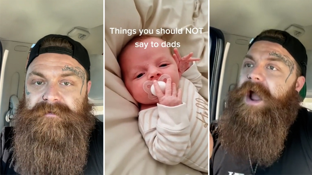 Dad's brutal response when people ask if he is 'babysitting' his daughter