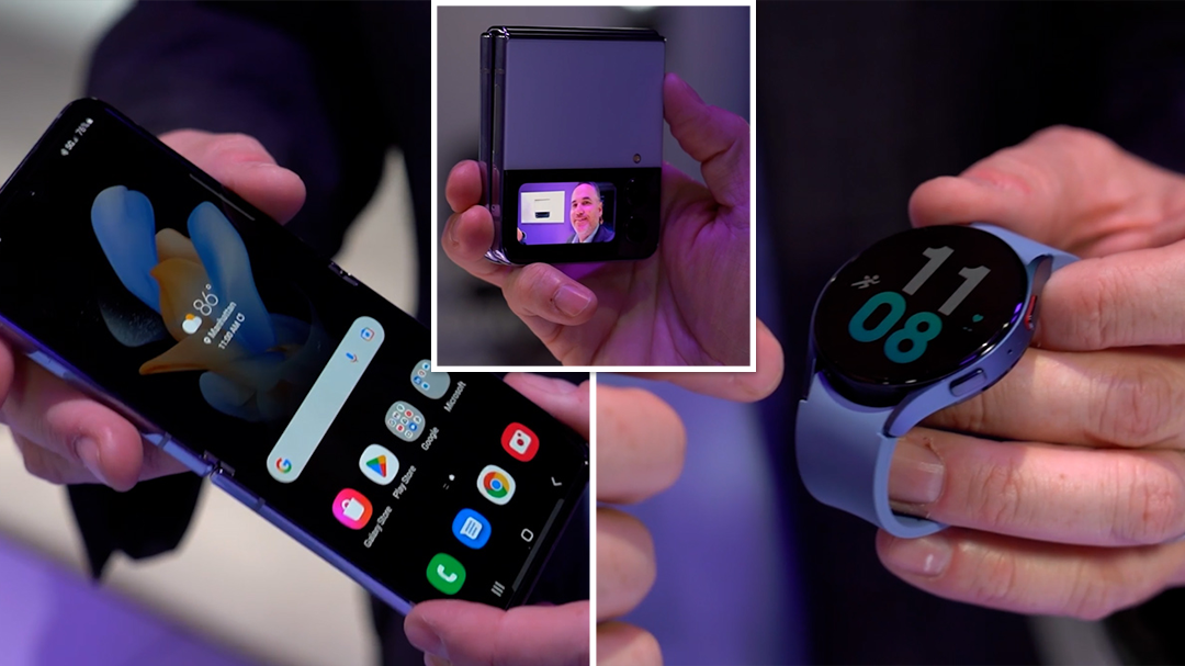Samsung unveils new suite of folding phones, smartwatches