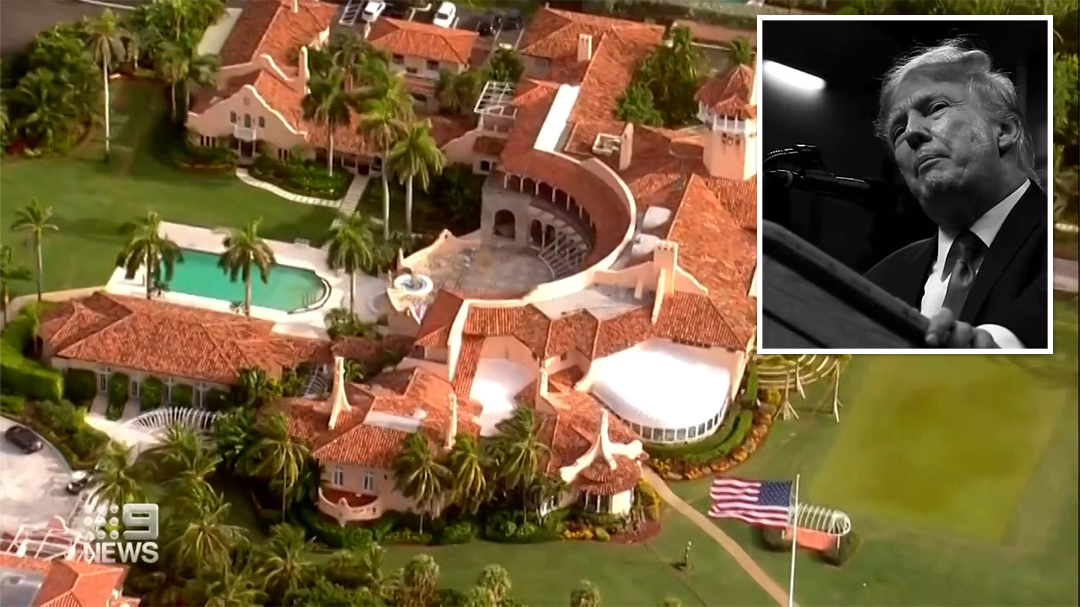 Former president Donald Trump hits back at FBI raid on his home