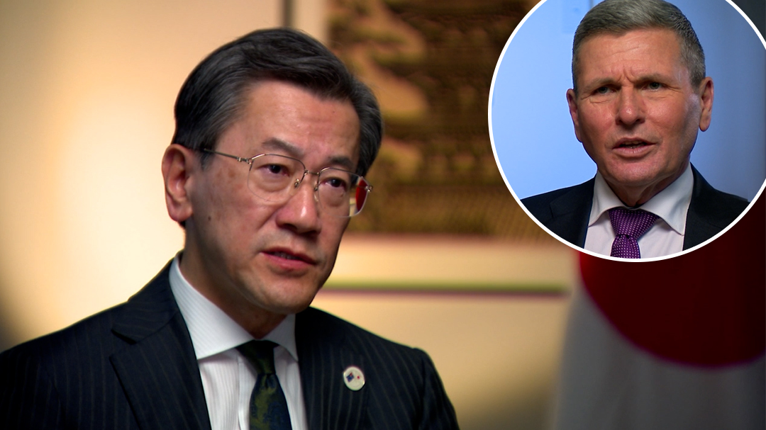 Japan Ambassador on China's 'shocking' military action around Taiwan