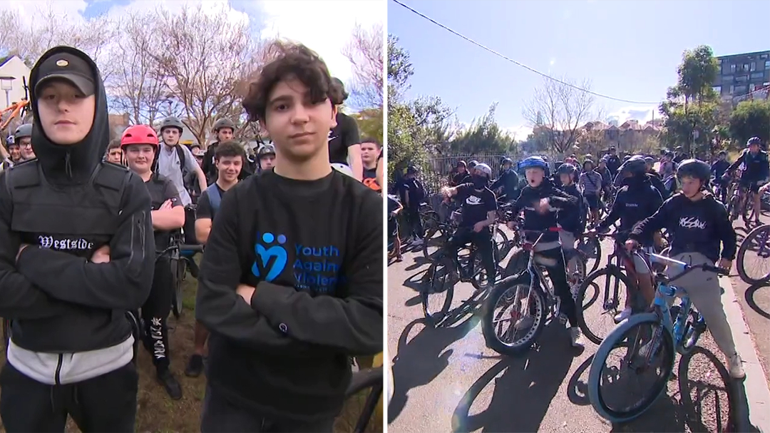 Dozens of teens raise awareness about youth violence