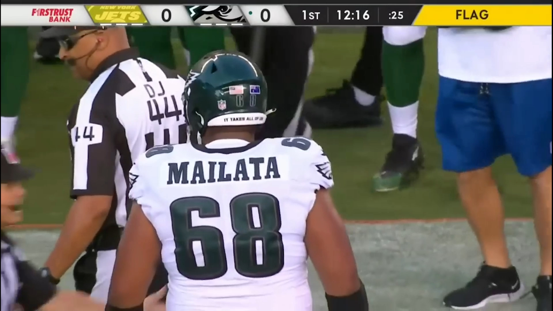 Mailata 'sees red' after 'awful' hit on teammate