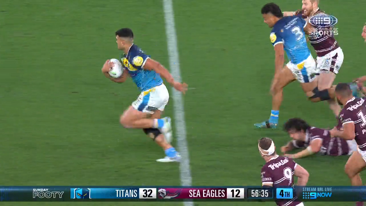 Fifita destroys Manly with incredible charge