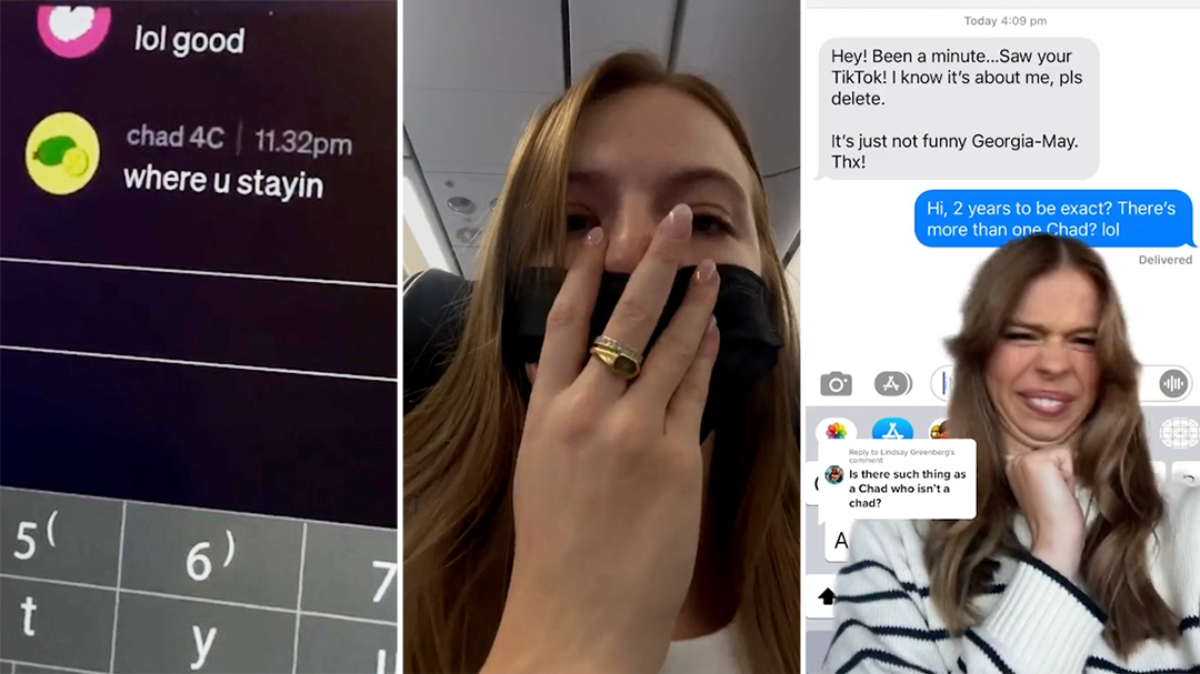 Woman receives unwelcome messages from fellow traveller during flight