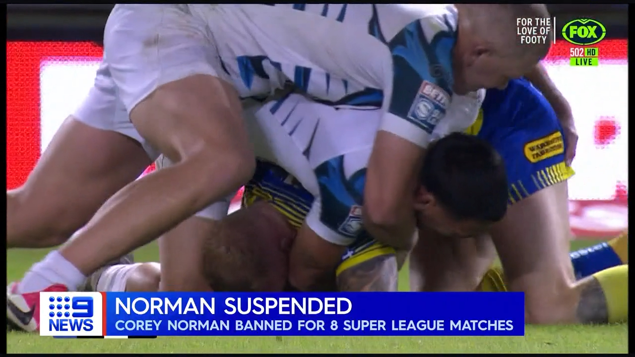 Ex-NRL star banned for disgusting 'Hopoate' move