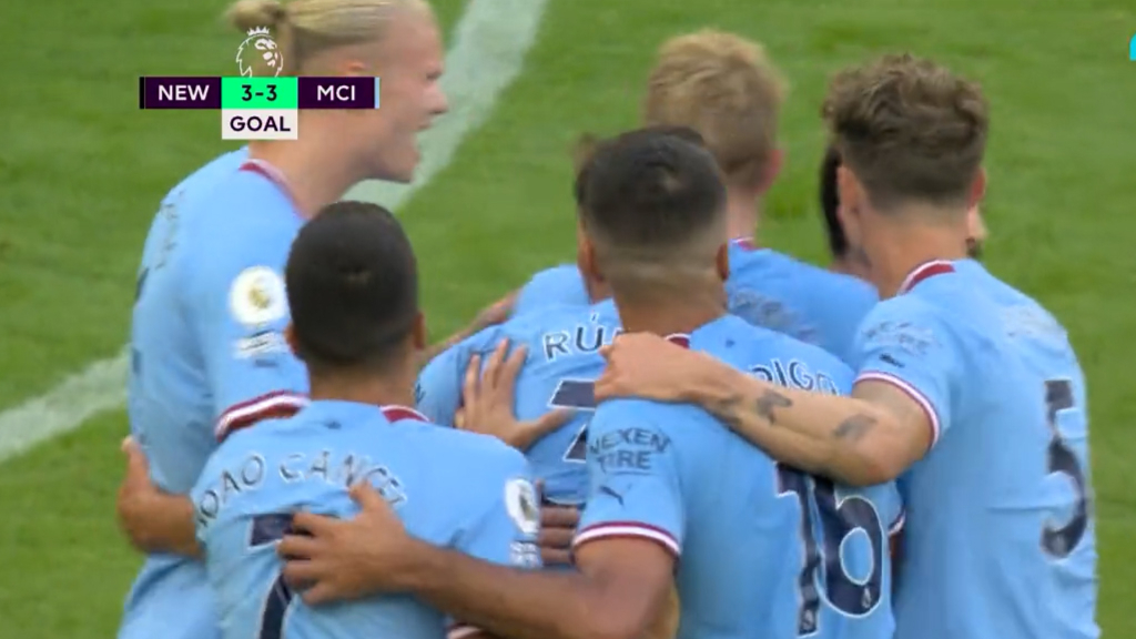 Amazing KDB pass saves point for City