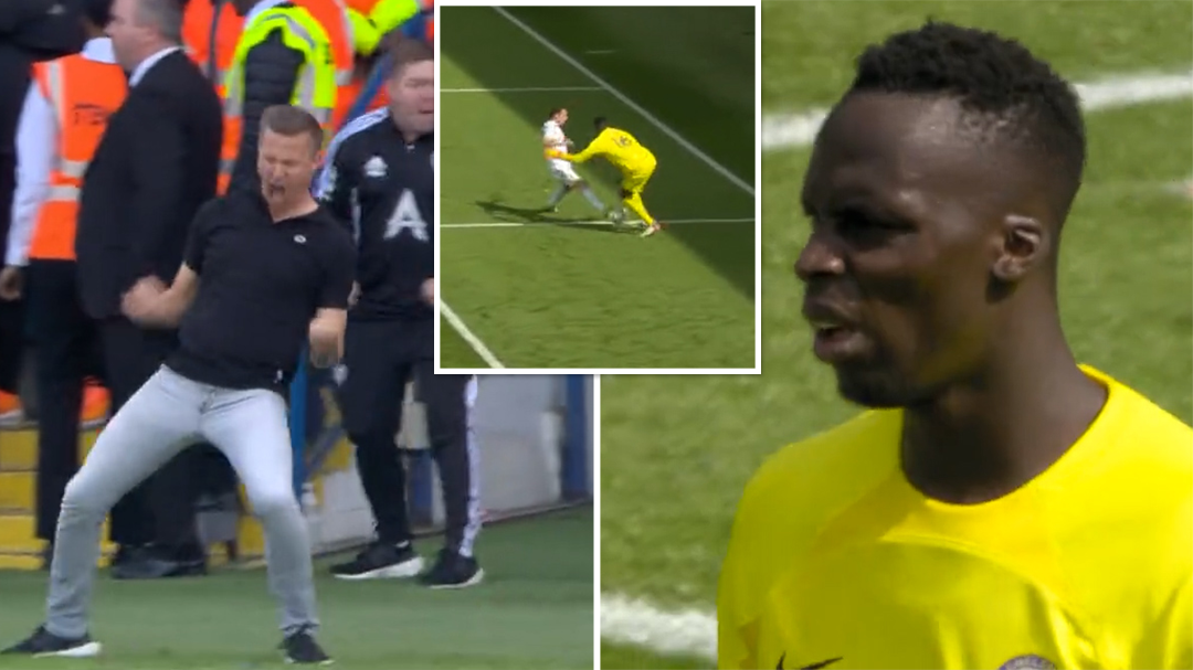 Chelsea keeper's horror moment hands Leeds opening goal