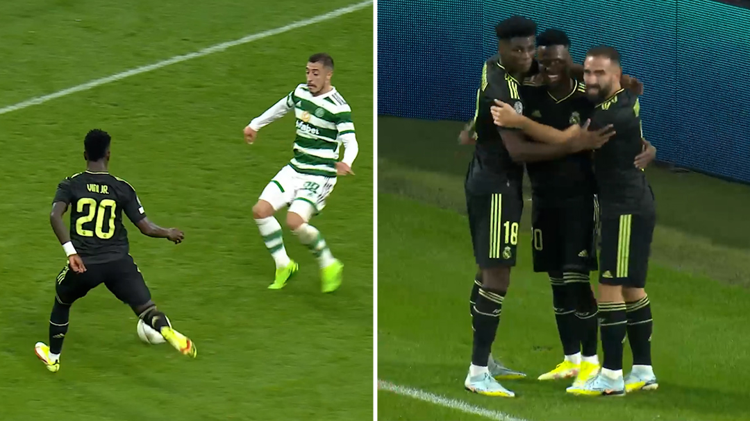 Vinicius breaks Celtic defence