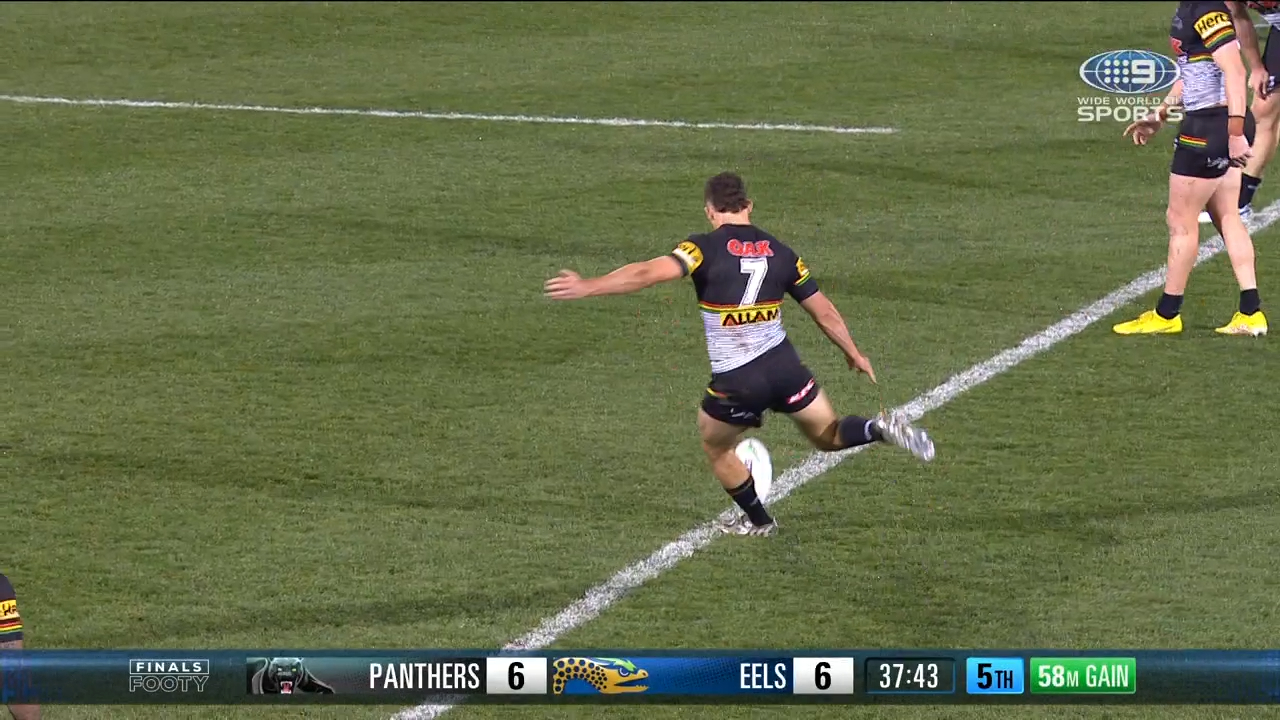Cleary nails first-half field goal