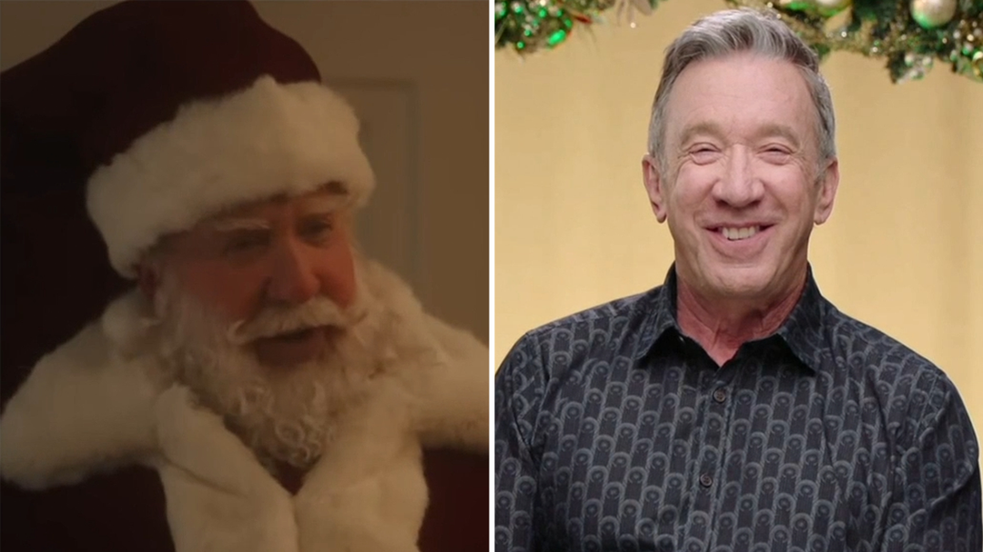 Tim Allen celebrates his return as Santa in new Santa Clause movie